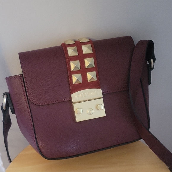 Valentino Yasmine Studded Crossbody Leather Bag - Picture 3 of 9